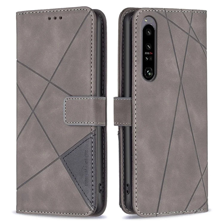 BINFEN COLOR BF05 For Sony Xperia 1 VI Cell Phone Case Flip Stand Wallet Cover