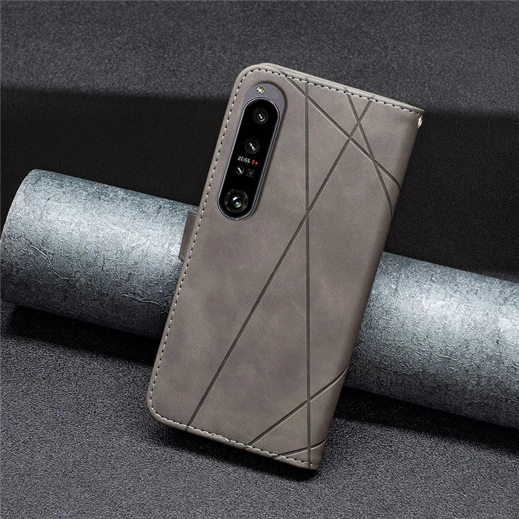BINFEN COLOR BF05 For Sony Xperia 1 VI Cell Phone Case Flip Stand Wallet Cover