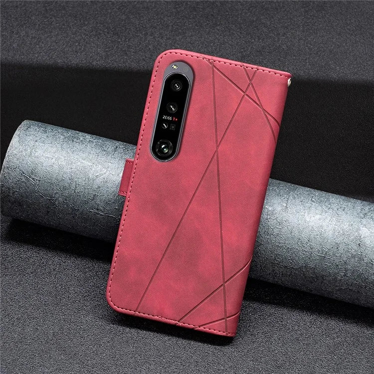 BINFEN COLOR BF05 For Sony Xperia 1 VI Cell Phone Case Flip Stand Wallet Cover
