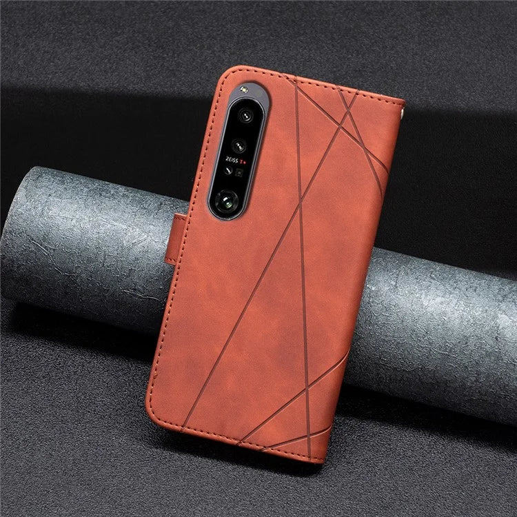 BINFEN COLOR BF05 For Sony Xperia 1 VI Cell Phone Case Flip Stand Wallet Cover