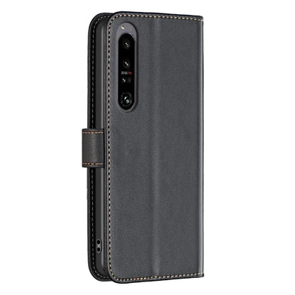BINFEN COLOR BF17 For Sony Xperia 1 VI Magnetic Phone Case Leather Flip Stand Cover