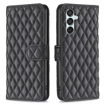 BINFEN COLOR BF Style-14 For Samsung Galaxy M15 5G Magnetic Case Leather Card Slots Phone Protector