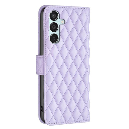 BINFEN COLOR BF Style-14 For Samsung Galaxy M15 5G Magnetic Case Leather Card Slots Phone Protector