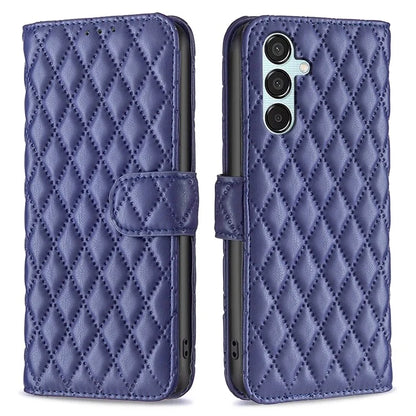 BINFEN COLOR BF Style-14 For Samsung Galaxy M15 5G Magnetic Case Leather Card Slots Phone Protector