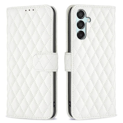 BINFEN COLOR BF Style-14 For Samsung Galaxy M15 5G Magnetic Case Leather Card Slots Phone Protector