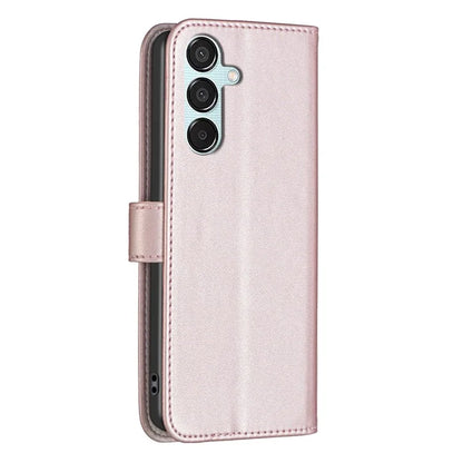 BINFEN COLOR BF17 For Samsung Galaxy M15 5G Case Magnetic Closing Drop-proof Phone Wallet Cover
