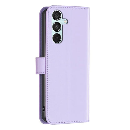 BINFEN COLOR BF17 For Samsung Galaxy M15 5G Case Magnetic Closing Drop-proof Phone Wallet Cover