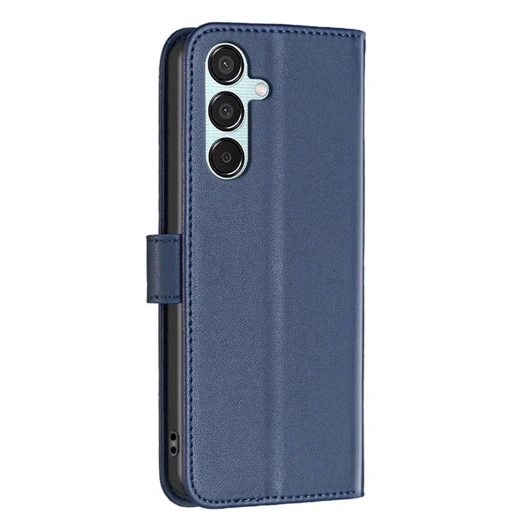 BINFEN COLOR BF17 For Samsung Galaxy M15 5G Case Magnetic Closing Drop-proof Phone Wallet Cover