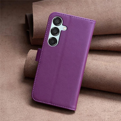 BINFEN COLOR BF17 For Samsung Galaxy M15 5G Case Magnetic Closing Drop-proof Phone Wallet Cover