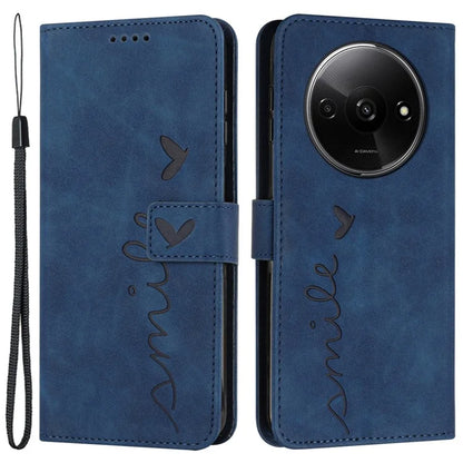 For Xiaomi Redmi A3 Case Heart Shockproof Leather Flip Handbag Phone Cover