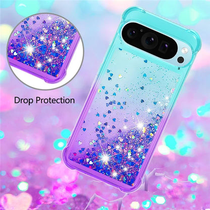 YB Quicksand Series-3 for Google Pixel 9 Case Quicksand Gradient TPU Phone Cover