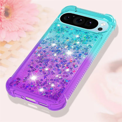 YB Quicksand Series-3 for Google Pixel 9 Case Quicksand Gradient TPU Phone Cover
