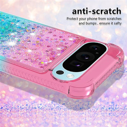 YB Quicksand Series-3 for Google Pixel 9 Case Quicksand Gradient TPU Phone Cover