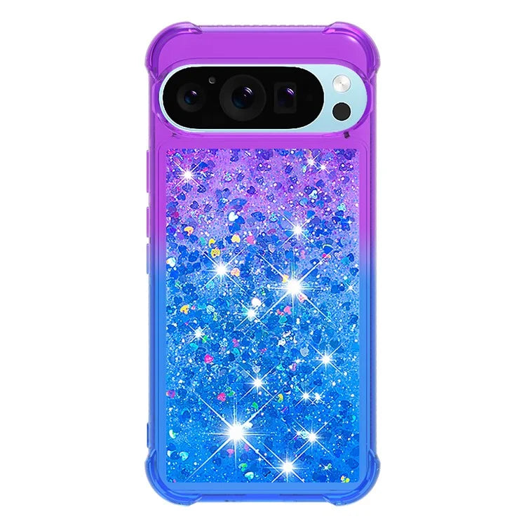 YB Quicksand Series-3 for Google Pixel 9 Case Quicksand Gradient TPU Phone Cover