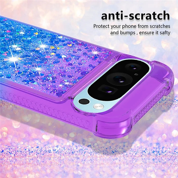 YB Quicksand Series-3 for Google Pixel 9 Case Quicksand Gradient TPU Phone Cover