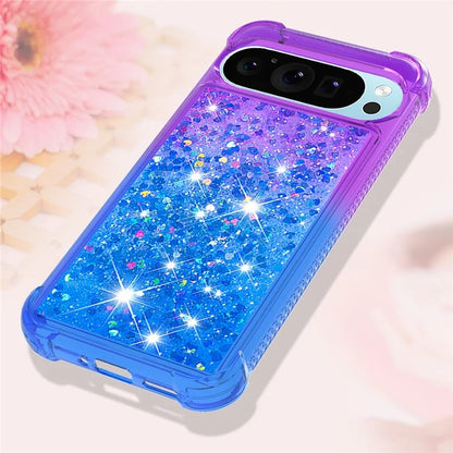 YB Quicksand Series-3 for Google Pixel 9 Case Quicksand Gradient TPU Phone Cover