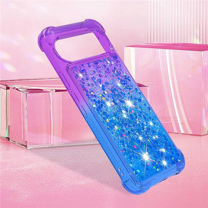 YB Quicksand Series-3 for Google Pixel 9 Case Quicksand Gradient TPU Phone Cover