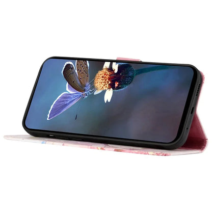 YB Pattern Printing Leather Series-6 For Google Pixel 9 Pro Wallet Phone Case with Shoulder Strap