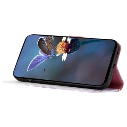YB Pattern Printing Leather Series-6 For Google Pixel 9 Pro Wallet Phone Case with Shoulder Strap