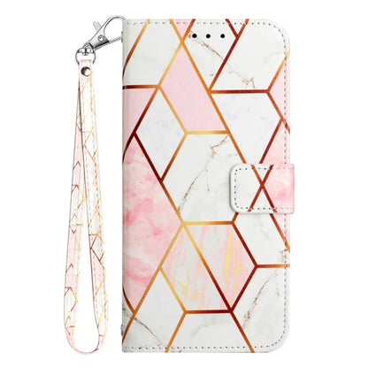 YB Pattern Printing Leather Series-5 For Google Pixel 9 Case Wallet Stand Phone Cover Marble Pattern