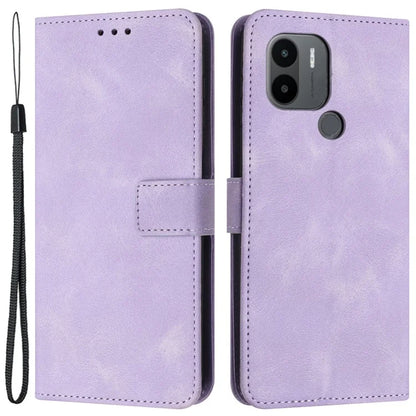 For Xiaomi Redmi A1+ 4G / A2+ 4G / Poco C50 4G Case Skin Feel Leather Wallet Phone Cover