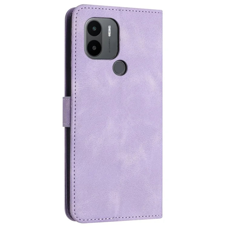 For Xiaomi Redmi A1+ 4G / A2+ 4G / Poco C50 4G Case Skin Feel Leather Wallet Phone Cover