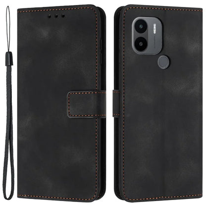 For Xiaomi Redmi A1+ 4G / A2+ 4G / Poco C50 4G Case Skin Feel Leather Wallet Phone Cover