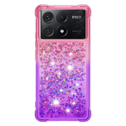 YB Quicksand Series-3 for Xiaomi Poco X6 Pro 5G / Redmi K70E 5G TPU Case Gradient Phone Cover