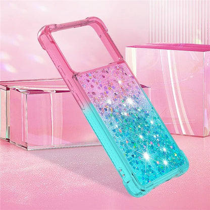 YB Quicksand Series-3 for Xiaomi Poco X6 Pro 5G / Redmi K70E 5G TPU Case Gradient Phone Cover