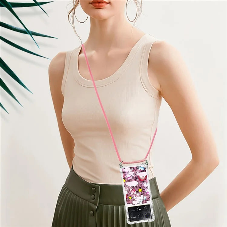 YB Quicksand Series-5 for Xiaomi Poco X6 Pro 5G / Redmi K70E 5G TPU Phone Case Pattern Printing