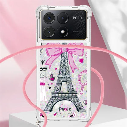 YB Quicksand Series-5 for Xiaomi Poco X6 Pro 5G / Redmi K70E 5G TPU Phone Case Pattern Printing