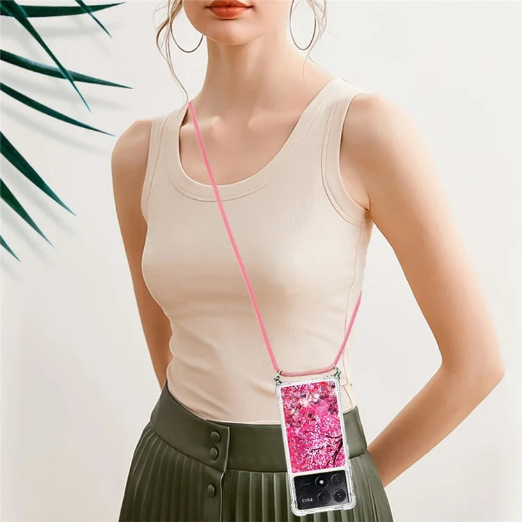 YB Quicksand Series-5 for Xiaomi Poco X6 Pro 5G / Redmi K70E 5G TPU Phone Case Pattern Printing