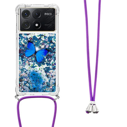 YB Quicksand Series-5 for Xiaomi Poco X6 Pro 5G / Redmi K70E 5G TPU Phone Case Pattern Printing