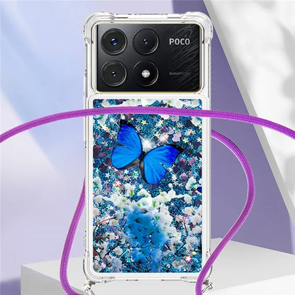 YB Quicksand Series-5 for Xiaomi Poco X6 Pro 5G / Redmi K70E 5G TPU Phone Case Pattern Printing