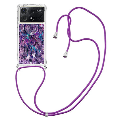 YB Quicksand Series-5 for Xiaomi Poco X6 Pro 5G / Redmi K70E 5G TPU Phone Case Pattern Printing