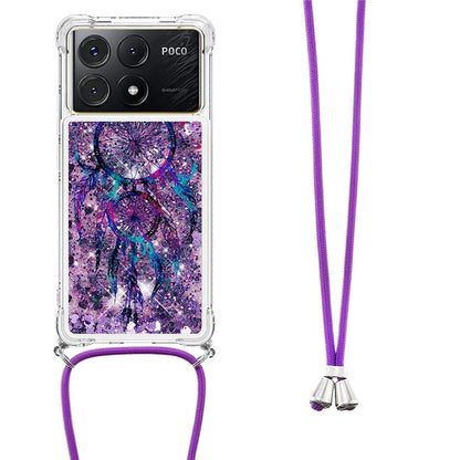 YB Quicksand Series-5 for Xiaomi Poco X6 Pro 5G / Redmi K70E 5G TPU Phone Case Pattern Printing