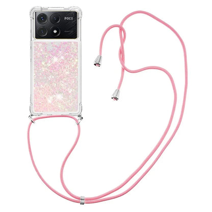 YB Quicksand Series-4 For Xiaomi Poco X6 Pro 5G / Redmi K70E 5G Case Anti-dop Phone TPU Cover
