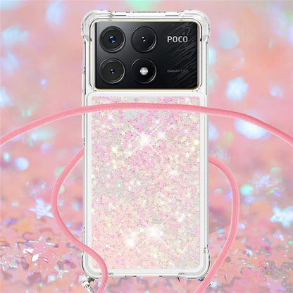 YB Quicksand Series-4 For Xiaomi Poco X6 Pro 5G / Redmi K70E 5G Case Anti-dop Phone TPU Cover