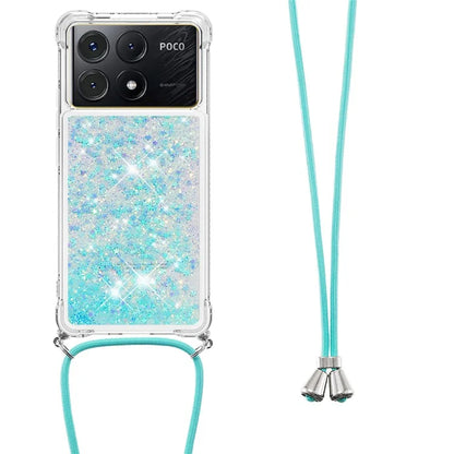 YB Quicksand Series-4 For Xiaomi Poco X6 Pro 5G / Redmi K70E 5G Case Anti-dop Phone TPU Cover
