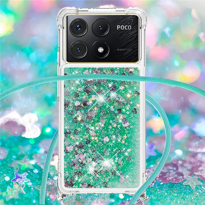 YB Quicksand Series-4 For Xiaomi Poco X6 Pro 5G / Redmi K70E 5G Case Anti-dop Phone TPU Cover