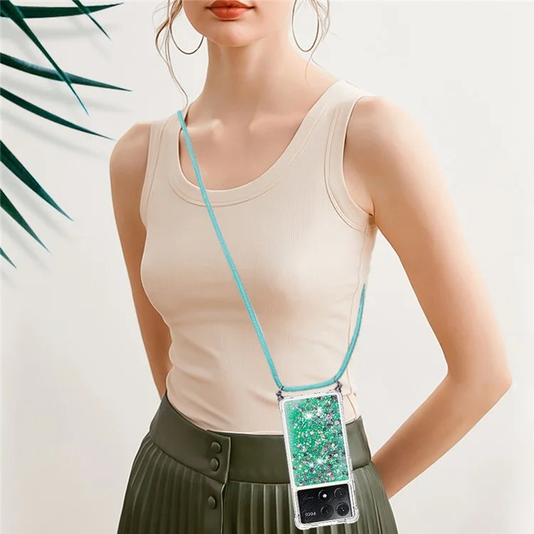 YB Quicksand Series-4 For Xiaomi Poco X6 Pro 5G / Redmi K70E 5G Case Anti-dop Phone TPU Cover