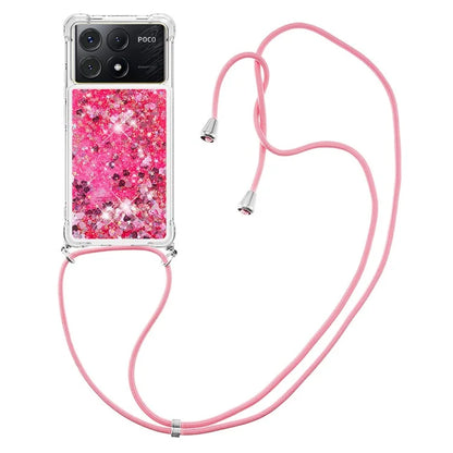 YB Quicksand Series-4 For Xiaomi Poco X6 Pro 5G / Redmi K70E 5G Case Anti-dop Phone TPU Cover