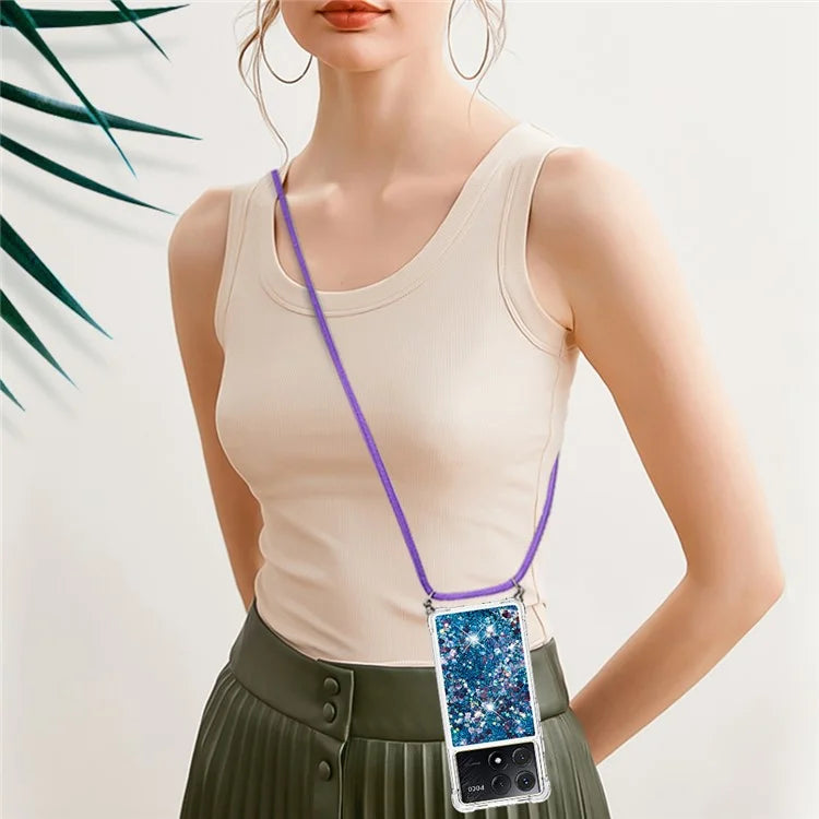 YB Quicksand Series-4 For Xiaomi Poco X6 Pro 5G / Redmi K70E 5G Case Anti-dop Phone TPU Cover