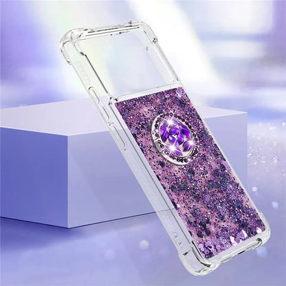 YB Quicksand Series-7 For Xiaomi Poco X6 Pro 5G / Redmi K70E 5G Case Kickstand TPU Phone Cover