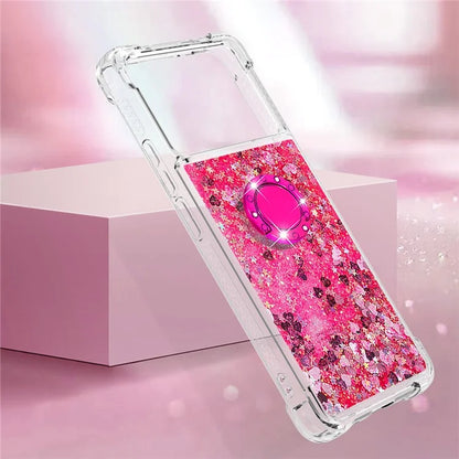 YB Quicksand Series-7 For Xiaomi Poco X6 Pro 5G / Redmi K70E 5G Case Kickstand TPU Phone Cover
