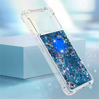 YB Quicksand Series-7 For Xiaomi Poco X6 Pro 5G / Redmi K70E 5G Case Kickstand TPU Phone Cover