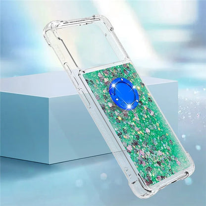 YB Quicksand Series-7 For Xiaomi Poco X6 Pro 5G / Redmi K70E 5G Case Kickstand TPU Phone Cover
