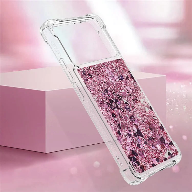 YB Quicksand Series-1 For Xiaomi Poco X6 Pro 5G / Redmi K70E 5G TPU Case Quicksand Phone Back Cover