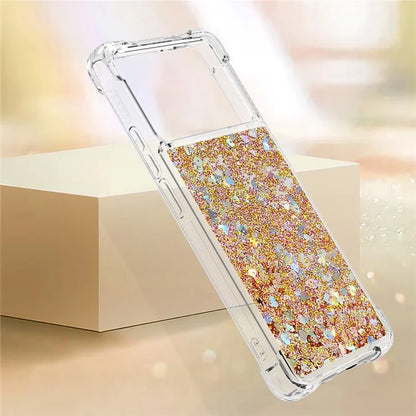 YB Quicksand Series-1 For Xiaomi Poco X6 Pro 5G / Redmi K70E 5G TPU Case Quicksand Phone Back Cover