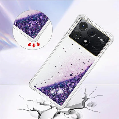 YB Quicksand Series-1 For Xiaomi Poco X6 Pro 5G / Redmi K70E 5G TPU Case Quicksand Phone Back Cover